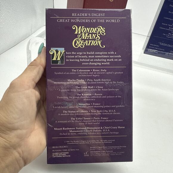 Readers Digest Scenic Wonders of America Box Set On VHS, 2001, 3-Tape Set NEW - Picture 10 of 12
